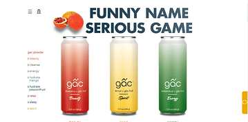 Gac Fruit Juice