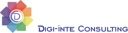 DigiInte Consulting Blue logo